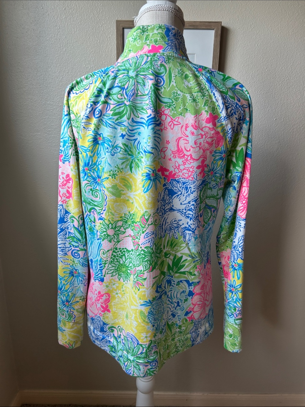 Lilly Pulitzer Skipper Half-Zip Popover - Picture 4 of 9